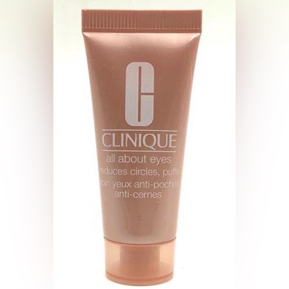 New! Clinique All About Eyes reduces circles, puffs 0.5 oz /15 ml